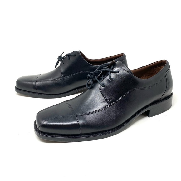 Johnston & Murphy Men\'s Dobson Cap Oxford 20-7511 Black main image 7